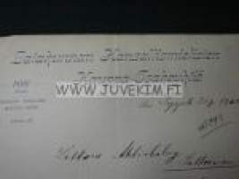 Satakunnan Kansallismielisten Kauppa-osakeyhtiö, Pori, 21.9.1908 -asiakirja