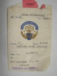 Loimaan Apteekki, 27.7.1957 -apteekkipussi