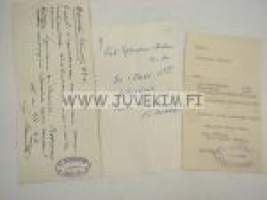 Lääkereseptejä 3 kpl