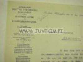 Aktiebolaget Gottfried Strömberg Oy, Helsinki 27.5.1914 -asiakirja 