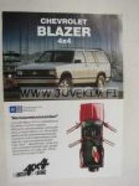 Chevrolet Blazer 4x4 -myyntiesite
