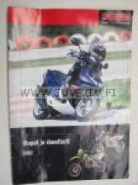Derbi mopot ja skootterit 2002 -myyntiesite