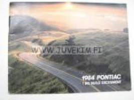 Pontiac 1984 -myyntiesite