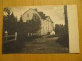 postikortti Päällikön talo Loviisa