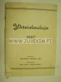 Yhteislauluja 1957 -Sulasol lauluvihko