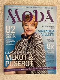 Moda 2014 nr 1, Vintage mekko, sisältää kaava-arkin
