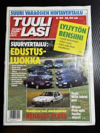 Tuulilasi 1989 nr 8, Suurvertailu Edustusluokka