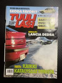 Tuulilasi 1990 nr 2, Koeajo Lancia Dedra