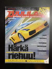 Tuulilasi 2006 nr 5, Koeajossa kaikki Lamborghinin avoautot