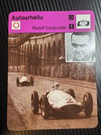 Autourheilu keräilykortti Rudolf Caracciola