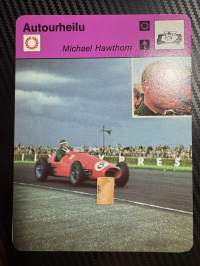 Autourheilu keräilykortti Michael Hawthorn