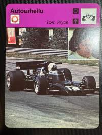 Autourheilu keräilykortti Tom Pryce