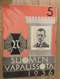 Suomen vapaussota 1936 nr 5 - Ruotsin aseapu, Ahvenanmaan sotaretki, ym.