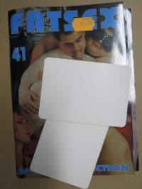 Fatsex nr 41 -adult graphics magazine / aikuisviihdelehti