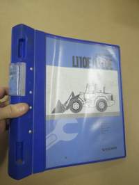 Volvo L1810E / L120ED Verkstadshandbok 1/3 & 2/3 Service & underhåll - Motor - El- och informationsystem -korjaamokirjat 2 kpl kansioita