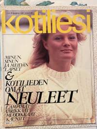 Kotiliesi 1981 nr 18, neuleet, hyvin suunniteltu yksiö, Matti Lehtonen kävi emäntäkoulun