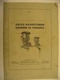 Solex-kaasuttimien rakenne ja toiminta -carburator manual, in finnish