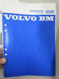 Volvo BM 4200 Reservdelskatalog / Parts Catalogue -varaosaluettelo