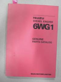 Isuzu 6WG1 Diesel Engine Parts Catalog -varaosaluettelo