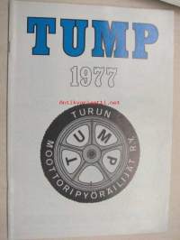 TUMP 1977 Turun Moottoripyöräilijät ry -vuosijulkaisu