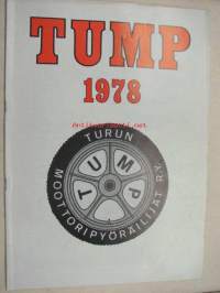 TUMP 1978 Turun Moottoripyöräilijät ry -vuosijulkaisu