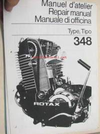 Rotax Type 348 Repair manual -korjausohjekirja
