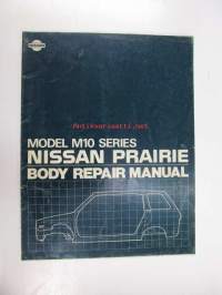 Nissan Model M10 Series Body repair manual -korjaamokirja
