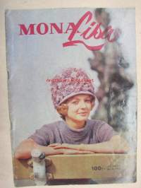 Monalisa 1960 nr 8 Kansikuva Teija Sopanen, Annikki Sankari, Ella Grönroos, Yves Montand / Marilyn Monroe, Tuula  ja Allan Hagert, Nipsu-neiti piirroskuvana