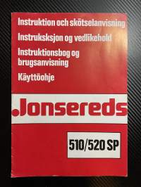 Jonsered 510 / Jonsereds 510 / 520 SP moottorisaha -käyttöohje