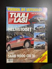 Tuulilasi 1989 nr 1 Koeajo Saab 9000 CDI 16