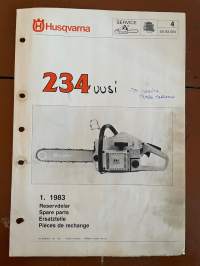 Husqvarna 234 motorsåg reservdelar -esite