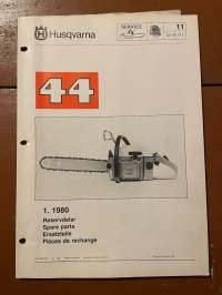 Husqvarna 44 reservdelar -esite. (1.80)