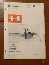 Husqvarna 44 reservdelar -esite. (1.81)