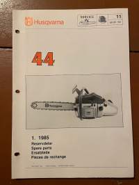 Husqvarna 44 reservdelar -esite. (1.85)