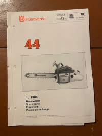 Husqvarna 44 reservdelar -esite. (1.86)