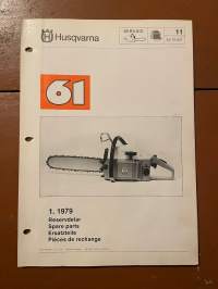 Husqvarna 61 reservdelar -esite. (1.79)