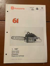 Husqvarna 61 reservdelar -esite. (1.87)