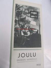 Joulu sähkön merkeissä 1935