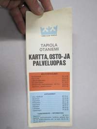 Tapiola - Otaniemi - Kartta, osoite- ja palveluopas