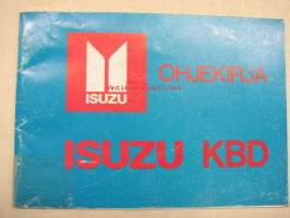 Isuzu KBD -käyttöohjekirja