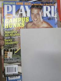 Playgirl 2000 November -adult graphics magazine / aikuisviihdelehti