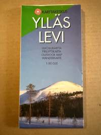 Ylläs-Levi 1:50 000 ulkoilukartta 1985 -outdoor map