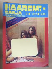 Haaremisarja 1977 nr 3 -adult graphics magazine -aikuisviihdelehti