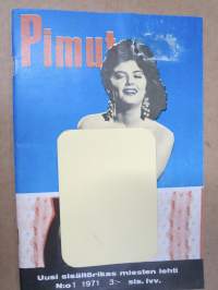 Pimut 1971 nr 1 -adult graphics magazine -aikuisviihdelehti