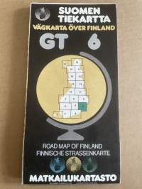 Suomen tiekartta GT 1981 nr 6