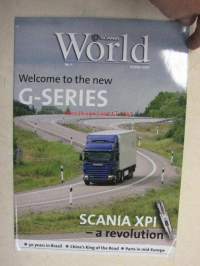 Scania World 2007 nr 4 -asiakaslehti englanniksi