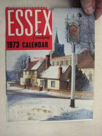 Essex Countryside 1973 Calendar -englantilainen seinäkalenteri