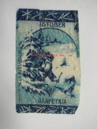 Jääputkia -makeiskääre AB Blomqvist & Co Oy Helsinki