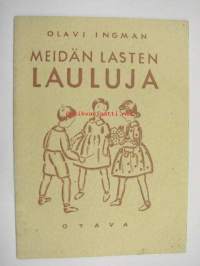Meidän lasten lauluja - Sävelmiä Aukusti Salon \