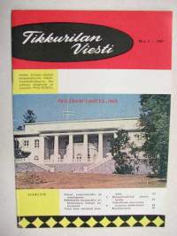 Tikkurilan Viesti 1967 nr 2 -asiakaslehti, sisältää asiapitoisia ammattiartikkeleita maalaus- suojaus- ja pinnoitustöistä ja materiaaleista